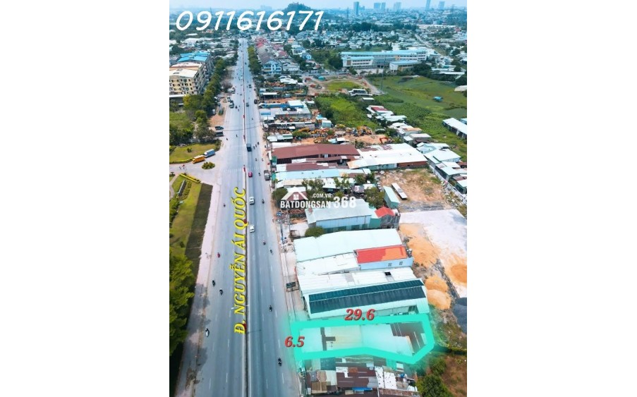 BÁN GẤP NHÀ SỔ RIÊNG 196,5M2 MẶT TIỀN QUỐC LỘ 1K ĐỐI DIỆN CTY POUCHEN