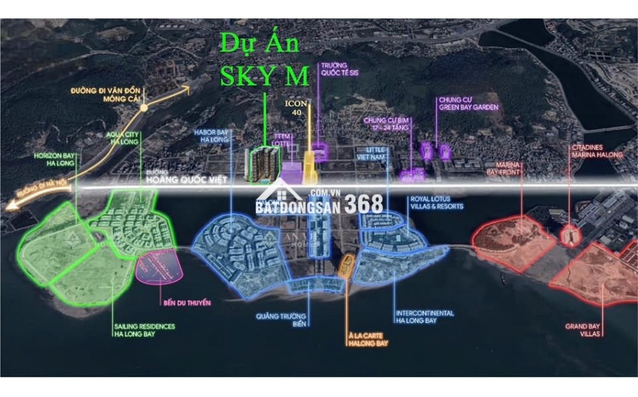 BÁN CĂN HỘ SKY M HẠ LONG - STUDIO - 31M2 - 1.5 TỶ - VỊ TRÍ VÀNG BÃI CHÁY
