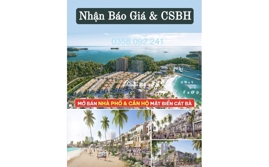 Mở bán toà the xanh 2 – Dự án Xanh Island cát bà “Chạm tới thiên đường nghỉ dưỡng giữa lòng di sản”