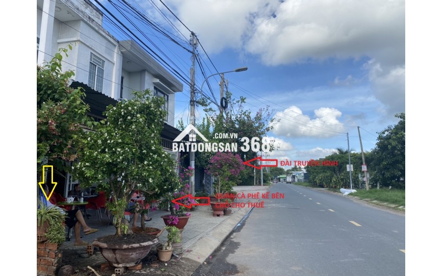 Đất mặt bằng trung tâm – Phường 1, TP. Trà Vinh – Gần Đài Truyền Hình