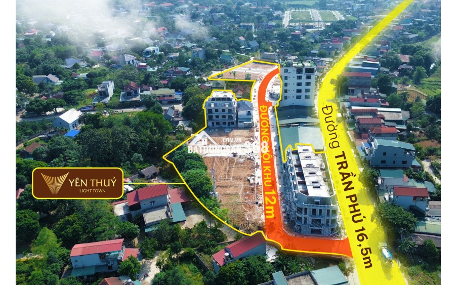 ĐẤT NỀN SẴN SỔ ĐỎ, VỊ TRÍ LÕI KHU DÂN CƯ THỊ TRẤN TRẠM, HÒA BÌNH