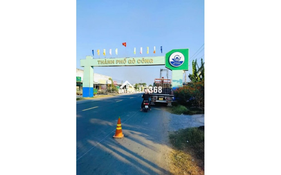 BÁN ĐẤT MẶT TIỀN QL50, TP GÒ CÔNG SHR, CÔNG CHỨNG SANG TÊN NGAY - GIÁ CHỈ 600TR
