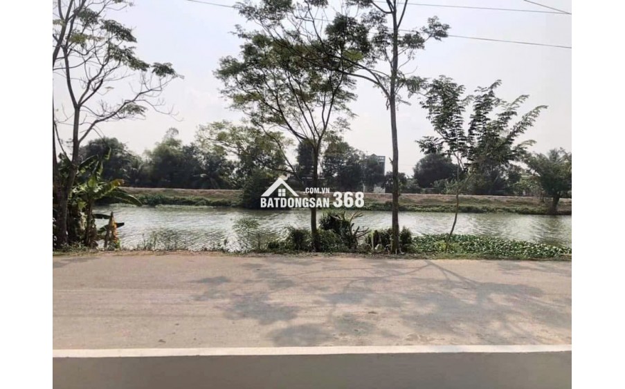 Bán 2750m2 đất mặt sông siêu đẹp Vàm Cỏ Tây, Thạnh Hoá, Long An, đường ô tô tận nơi