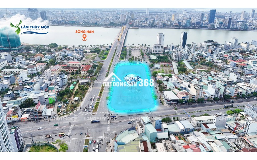 chào bán Căn Hộ trên Đầu Cầu Rồng Đà Nẵng - Legend City