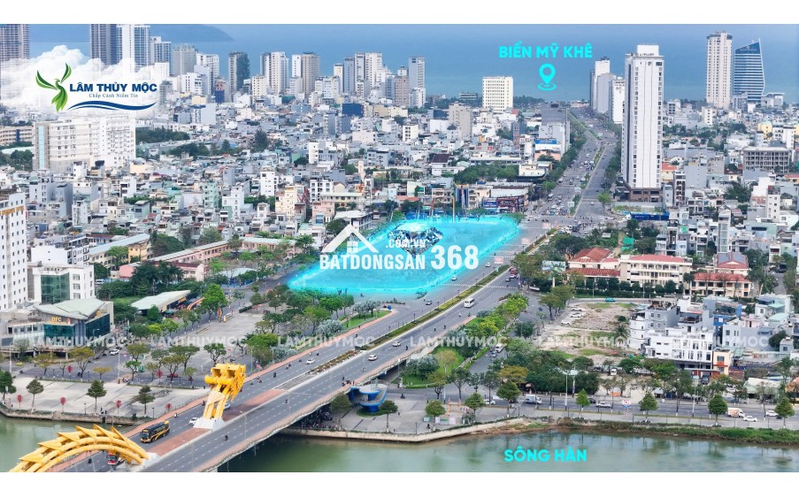 chào bán Căn Hộ trên Đầu Cầu Rồng Đà Nẵng - Legend City