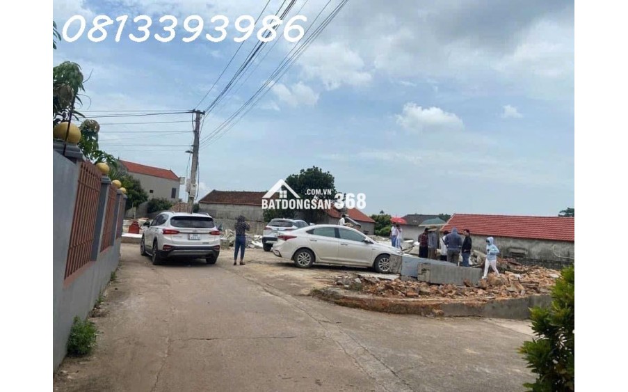 *********** Lô đất 2 mặt tiền siêu đẹp tại Thị Trấn Phương Sơn Lục Nam Bg ********