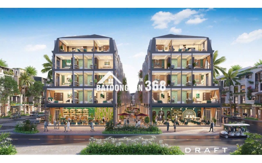 Mở Bán 225 Căn Thấp Tầng Shophouse Thương Mại Tại Dự án Xanh Island Trung Tâm Vịnh Cát Bà.