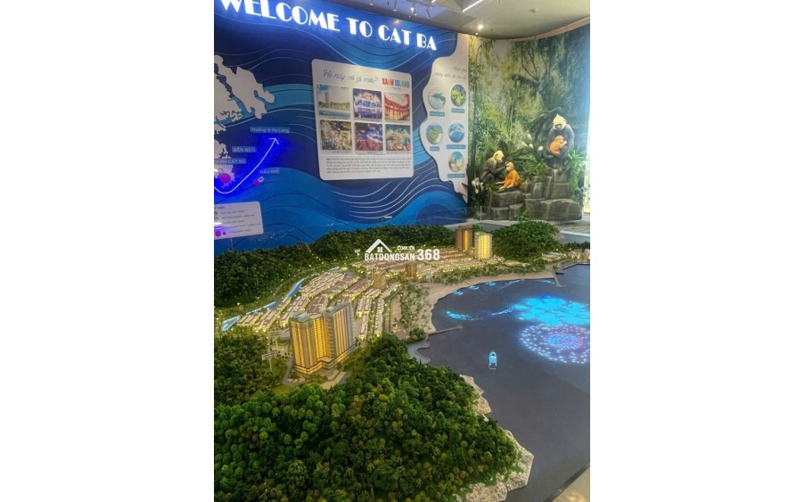 Mở Bán 225 Căn Thấp Tầng Shophouse Thương Mại Tại Dự án Xanh Island Trung Tâm Vịnh Cát Bà.