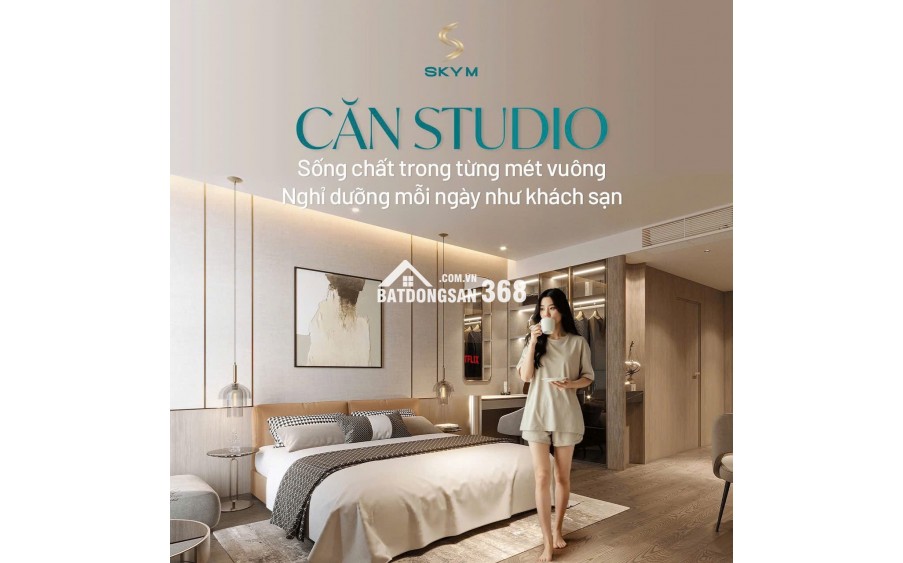 Chỉ 1,6 tỷ sở hữu ngay căn hộ Sky-M 5* view vịnh di sản hạ long