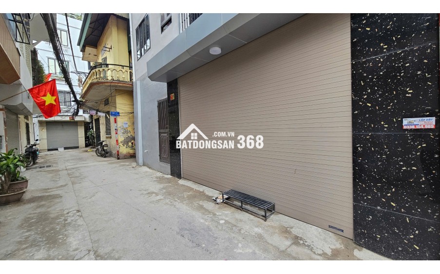 Phân lô Đền Lừ - Hoàng Mai 55m2, MT 10m x 4 tầng, lô góc 3 thoáng kinh doanh, ô tô tránh