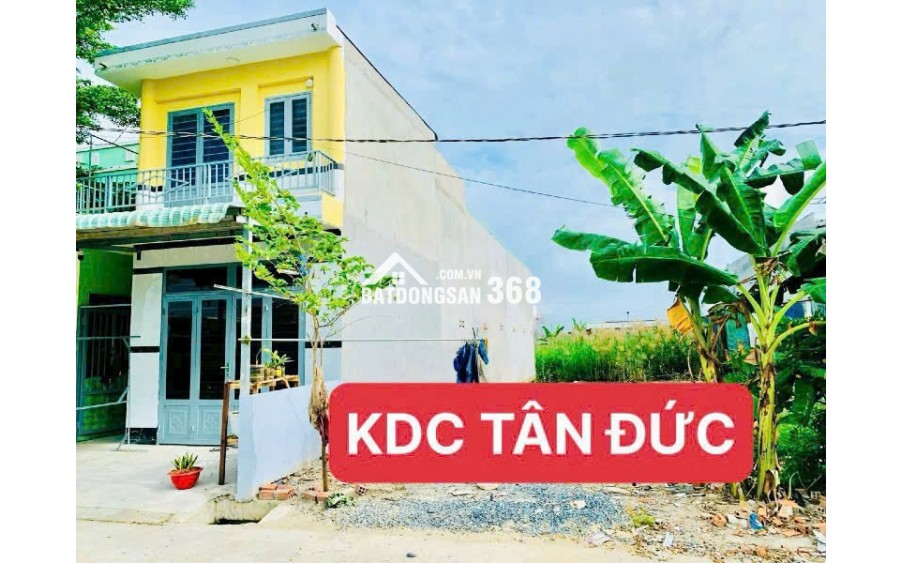 Với 1 tỷ3 là sở hữu lô đất ecocity TT. ĐỨC HOÀ, kdc đông đúc hiện hữu, an cư kinh doanh
