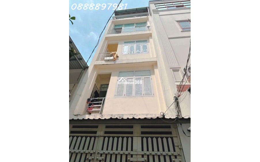 BÁN NHÀ 4 TẦNG, 16PN, 16WC, 78M2, NGÕ PHẠM VĂN HAI, TÂN BÌNH, 8.9 TỶ, SỔ HỒNG