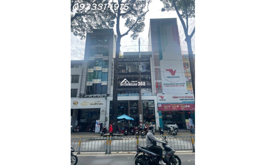 CHO THUÊ 200M2 NGÕ NGUYỄN THỊ MINH KHAI, Q.1, GIÁ 300 TỶ, SỔ HỒNG