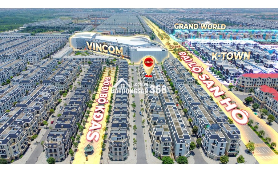 Biệt thự song lập KĐ6-15: Siêu phẩm đẳng cấp, vị trí vàng
Vinhomes Ocean Park 2