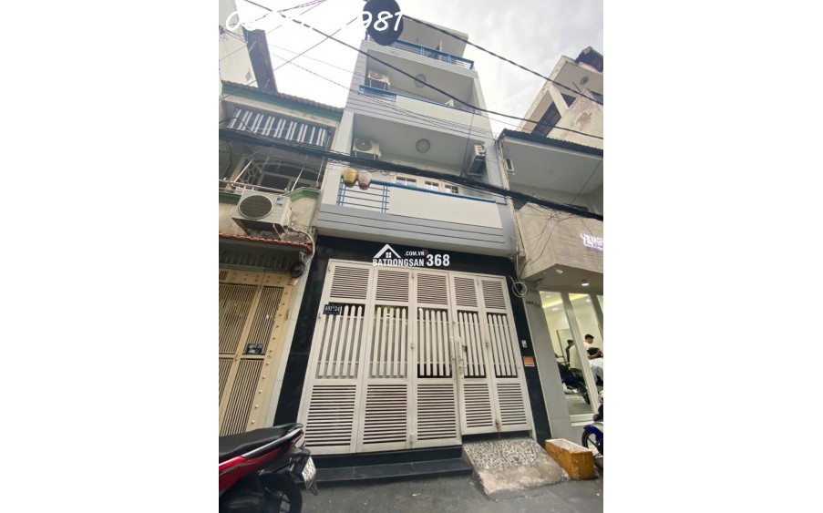BÁN NHÀ SẴN KẾT CẤU HXH LÊ VĂN SỸ, P.12, Q.3 CHỈ 12.2 TỶ