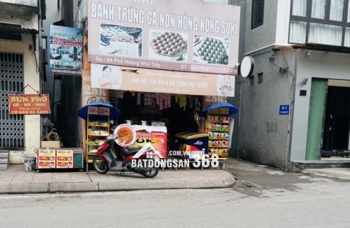 MẶT PHỐ HOÀNG NHƯ TIẾP 22 tỷ 52m MẶT TIỀN 5m LÔ GÓC VỈA HÈ,LONG BIÊN