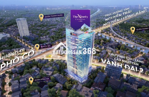 Mở bán căn hộ khách sạn cao cấp The Ninety 90 Đường Láng.