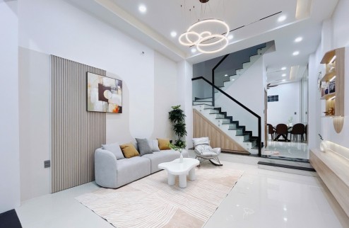 Q7-  BÁN NHÀ ĐƯỜNG HUỲNH TẤN PHÁT-  MỚI KEN FULL NỘI THẤT - KINH DOANH - Ở HẺM 6M THẲNG 1 TRỤC - Ô TÔ TRÁNH NHAU -HẺM  THÔNG  - 10.8 TỶ