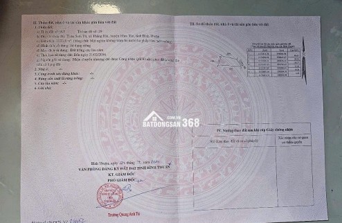 Bán Đất Thắng Hải 20x52 - Điện Tích:1033m2 - Giá Bán:1 Tỷ - Liện Hệ:0987750239