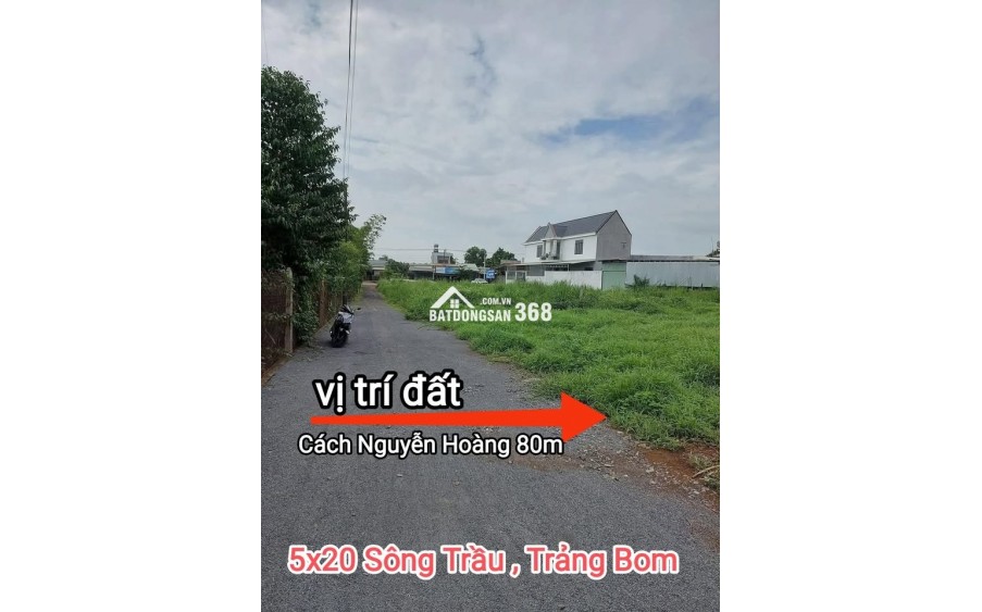 Bán 850 triệu, đất xã Trảng Bom, tỉnh Đồng Nai