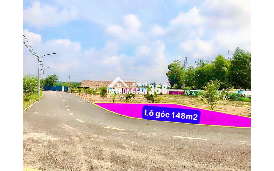Cần Bán Lô Đất Góc 148m2 Mặt Tiền Nhựa 8m Tại Tân Định Bến Cát