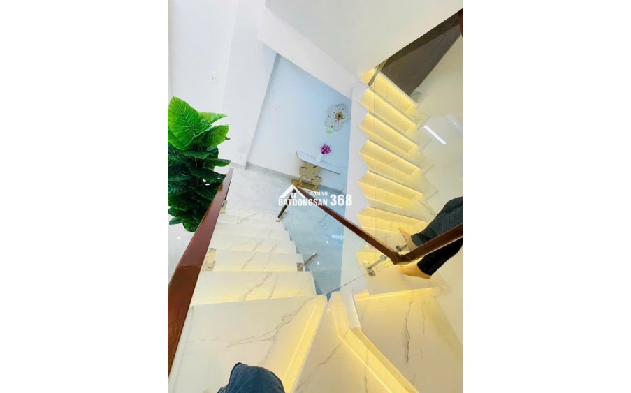 Nhà 3 tầngBTCT, 52m2, 4PN, full nội thất - Cách cầu Phước Long 100m - Nhà Bè, SHR - Chỉ 5,19 tỷ