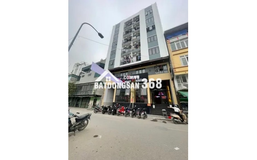 bán toà nhà phố triều khúc, tân triều, thanh trì, 230m2, 7 tầng nổi + tầng hầm, giá 69 tỉ