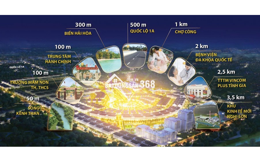 Sở hữu Đất vàng Khu đô thị biển đầu tiên tại thị xã Nghi Sơn, TH. Chỉ từ 1.5 Tỷ. LH ngay: 0969 346 836