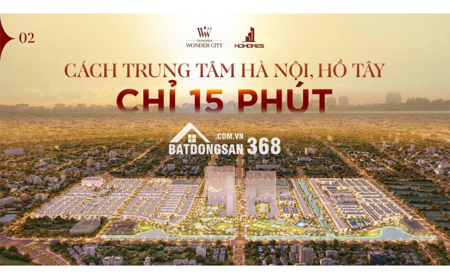 ĐẦU TƯ SINH LỜI CAO CÙNG VINHOMES ĐAN PHƯỢNG – CĂN HỘ 96M² HƯỚNG ĐÔNG NAM