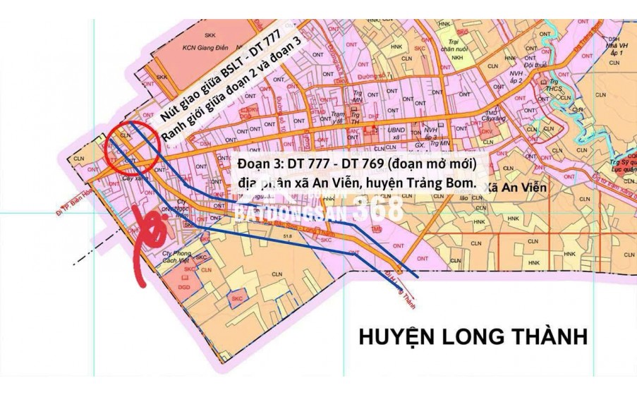 Bán đất xã An Viễn, Đồng Nai, cách sân bay Quốc tế Long Thành 15km