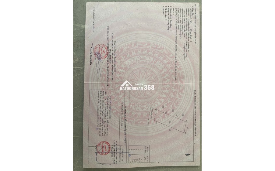  BÁN LÔ ĐẤT ĐẸP – ĐÔNG HÒA, TRẢNG BOM – GIÁ CHỈ 790 TRIỆU