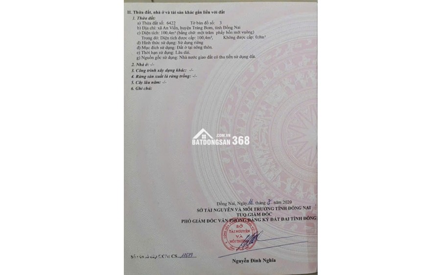Rẻ hơn 2022 tới 200 triệu, bán đất ở 1 sẹc Trần Vĩnh Lộc, cạnh KCN Giang Điền