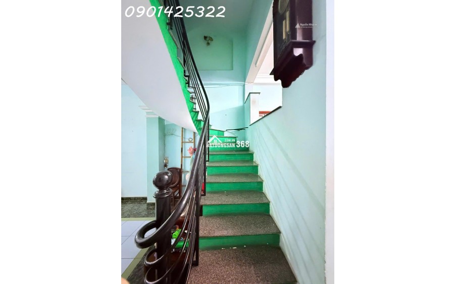 BÁN NHÀ 4 TẦNG, 72M2, NGÕ CHU VĂN AN, P.26, BÌNH THẠNH, 12.5 TỶ, SỔ HỒNG