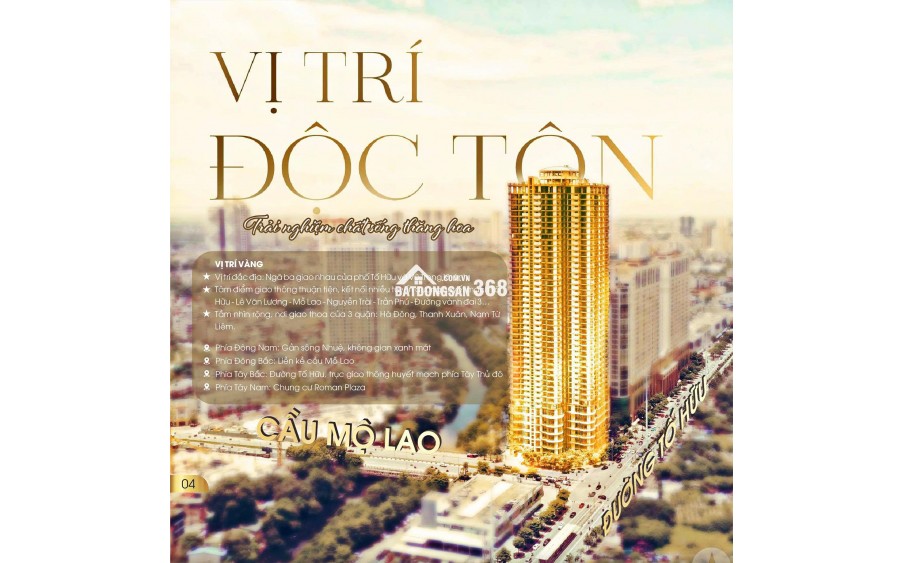 Mở bán căn hộ cao cấp tại chung cư QMS TOP TOWER - TÓ HỮU