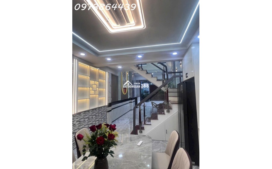 BÁN NHÀ PHỐ QUẬN 12 - 4 TẦNG FULL NỘI THẤT - 57,5M2 -  GIÁ NHỈNH 5 TỶ