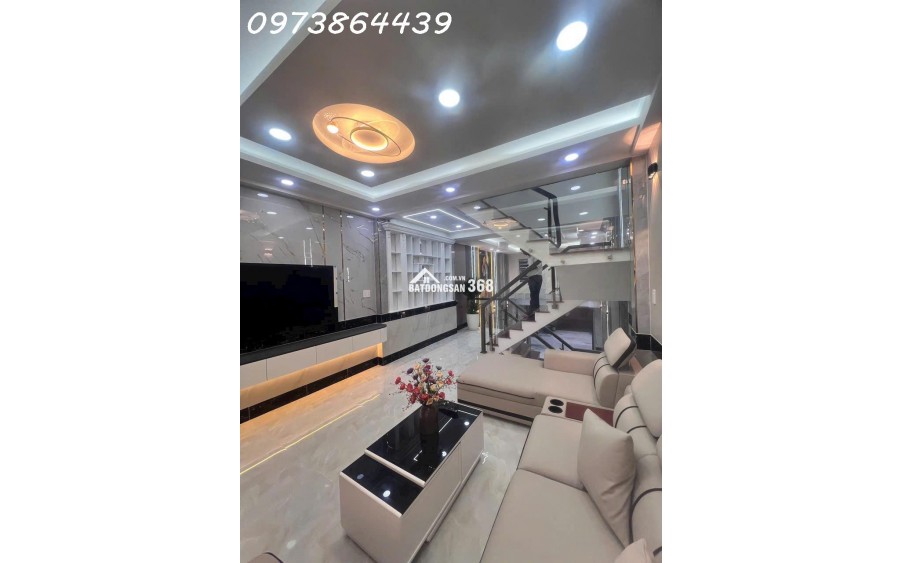 BÁN NHÀ PHỐ QUẬN 12 - 4 TẦNG FULL NỘI THẤT - 57,5M2 -  GIÁ NHỈNH 5 TỶ