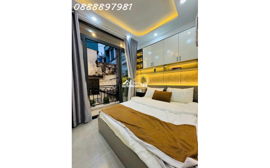 BÁN NHÀ 2 TẦNG, 2PN, 2WC, 20M2, NGÕ NGUYỄN THƯỢNG HIỀN, P5, PHÚ NHUẬN, 4.3 TỶ, SỔ HỒNG