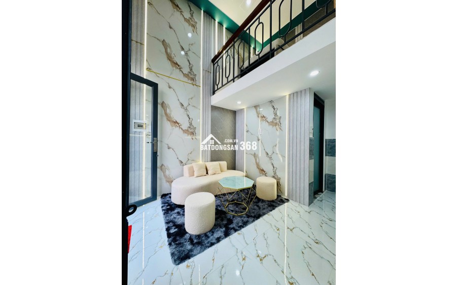Cần Bán gấp căn nhà full nội thất1 trệt 1 lầu 1 lửng 495tr