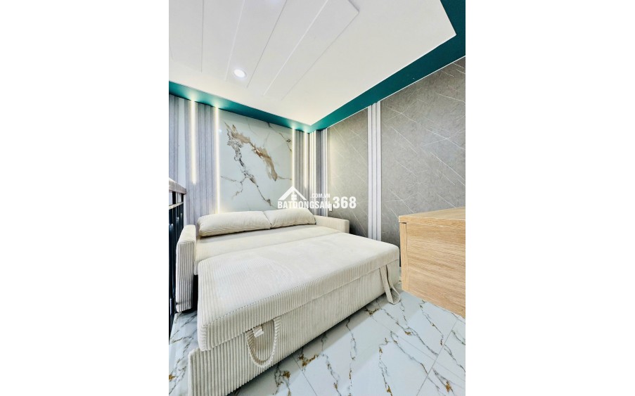 Cần Bán gấp căn nhà full nội thất1 trệt 1 lầu 1 lửng 495tr