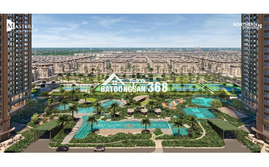 Chung cư Masteri Trinity Square – Vinhomes Ocean Park 2, Căn 1PN+ diện tích 49,3m2 hướng Đông Nam giá chỉ 3 tỷ