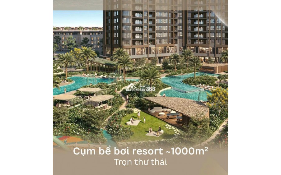 Chung cư Masteri Trinity Square – Vinhomes Ocean Park 2, Căn 1PN+ diện tích 49,3m2 hướng Đông Nam giá chỉ 3 tỷ
