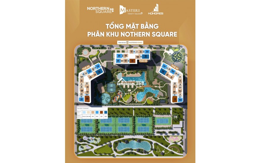 Bán Chung cư Trinity Square - Masteri - Vinhomes Ocean Park2