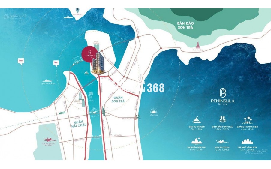 ở Hữu Căn Hộ Peninsula View Sông Hàn – Full Nội Thất - Ưu Đãi Chiết Khấu 11%