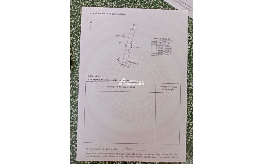 Bán đất nền Dầu Tiếng, Bình Dương chỉ 250 triệu, 200m2, 100m2 thổ cư