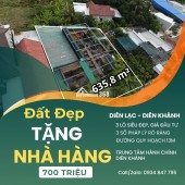  CẦN BÁN 3 LÔ ĐẤT TRUNG TÂM DIÊN LẠC – DIÊN KHÁNH – TẶNG NHÀ HÀNG XÂY DỰNG 700 TRIỆU!