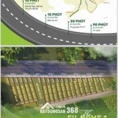 Đất mặt tiền Long Tân view mặt tiền đường lớn 12m, gần khu công nghiệp Đá Bạc, 300TR