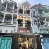 BÁN NHÀ PHỐ QUẬN 12 - 4 TẦNG FULL NỘI THẤT - 57,5M2 -  GIÁ NHỈNH 5 TỶ