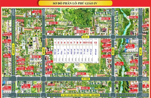 Còn 3 nền đất thổ cư gần KCN tại Bình Dương giá tốt, sổ sẵn, hợp xây phòng trọ