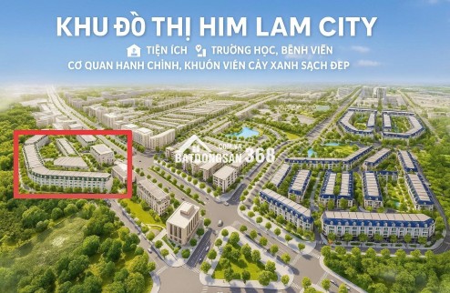 Khu đô thị Him Lam City tọa lạc tại thành phố Điện Biên Phủ