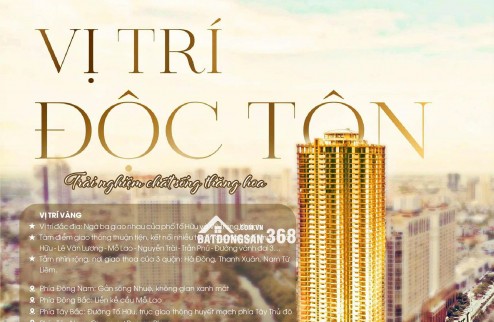 Mở bán căn hộ cao cấp tại chung cư QMS TOP TOWER - TÓ HỮU